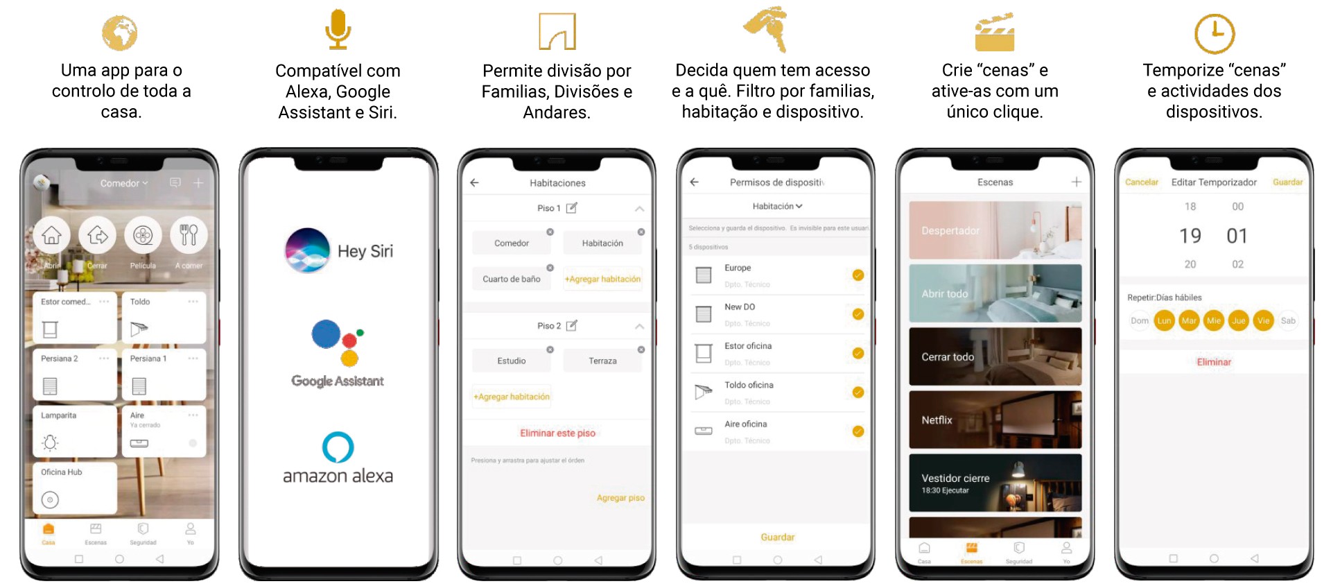 aplicação para dispositivos smarthome box e zigbee